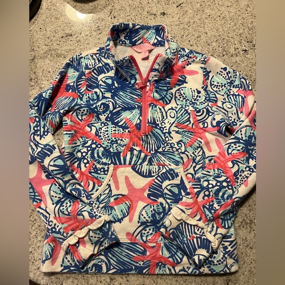 Lilly Pulitzer Other - Lilly Pulitzer Sweatshirt Pullover Girls Size 6-7